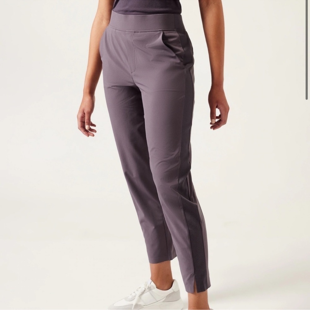 ATHLETA Dusk Violet Brooklyn Ankle Pant Size 12 2024